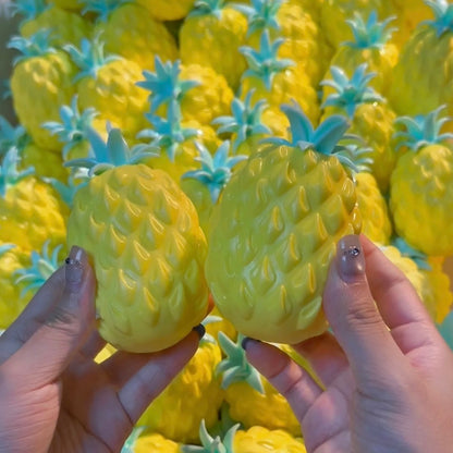 Crunchy Pineapple Bead & Clay Base Stress Ball Squishy Stress Relief Decompression Toy
