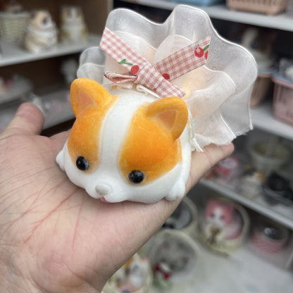 Handmade Corgi Taba Squishy Toy