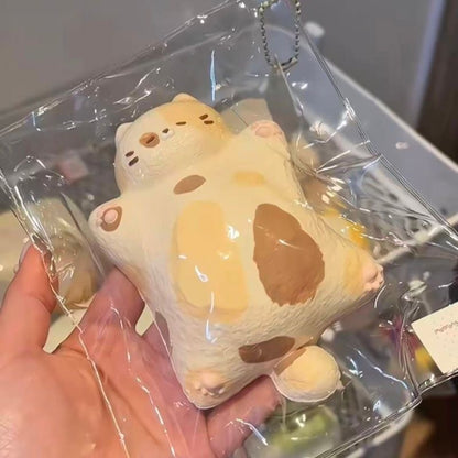 Handmade Califlower Cat Taba Squishy Toy