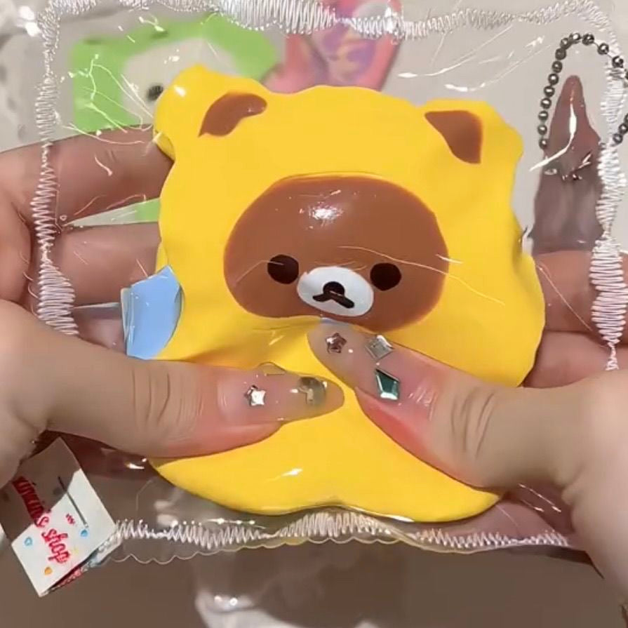 Handmade Bear Taba Squishy Toy
