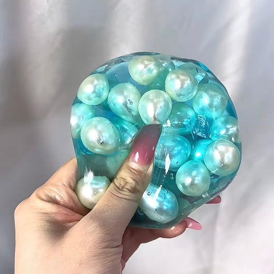 Pearl & Vaseline Base Stress Ball Squishy Stress Relief Decompression Toy