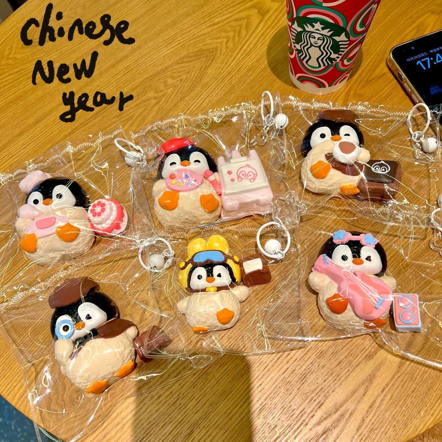 Handmade Cute Penguin Taba Squishy Toy