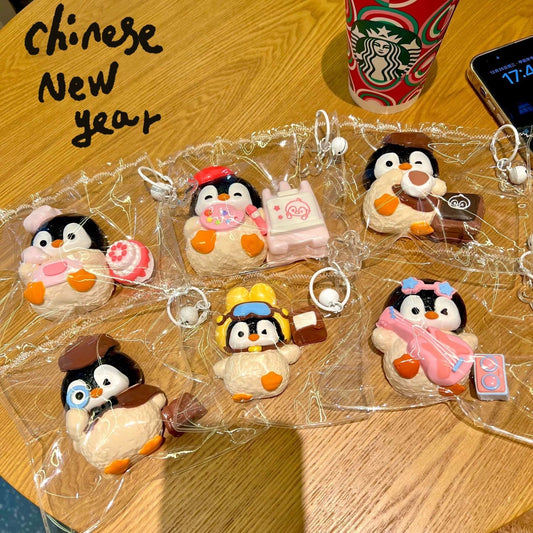 Handmade Cute Penguin Taba Squishy Toy