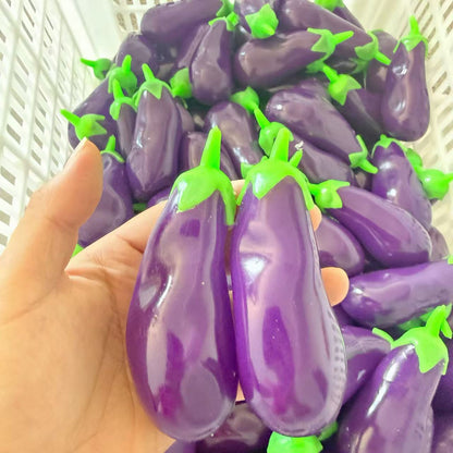 Vaseline Eggplant Handmade Stress Ball Stress Relief Decompression Toy