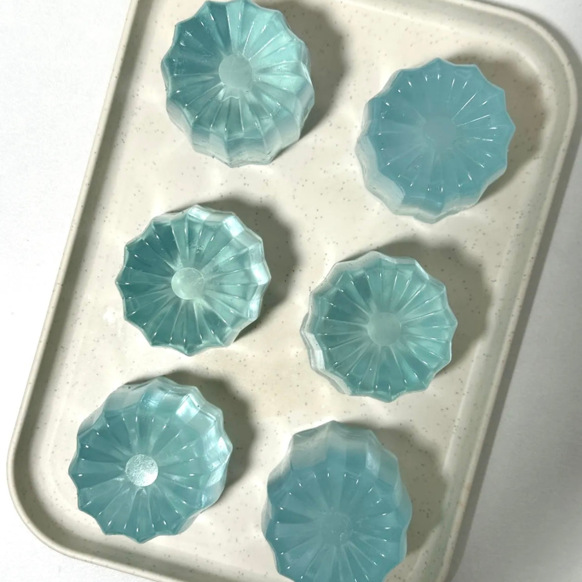 Handmade Silicone Glacier Cannele Squishy Toy