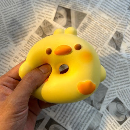 Slow Rising Squishy Chicken Doughnut Stress Relief Decompression Toy
