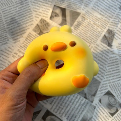 Slow Rising Squishy Chicken Doughnut Stress Relief Decompression Toy