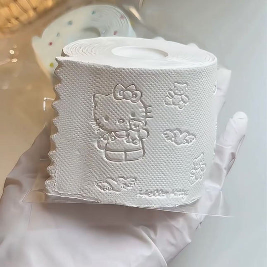 Handmade Silicone Kitty Roll Paper Taba Squishy Toy