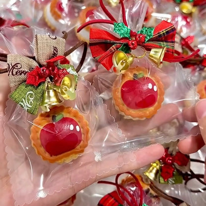 Mini Apple Cookies Taba Squishy Toy - Christmas Series