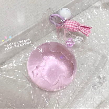 Handmade Transparent Stress Ball Taba Squishy Toy with Freebie