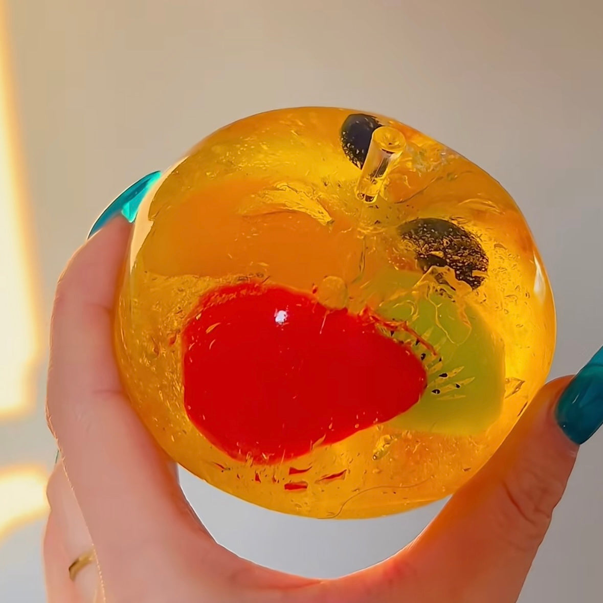 Apple Shape Vasline & Crisp Satisfying Sound Stress Ball