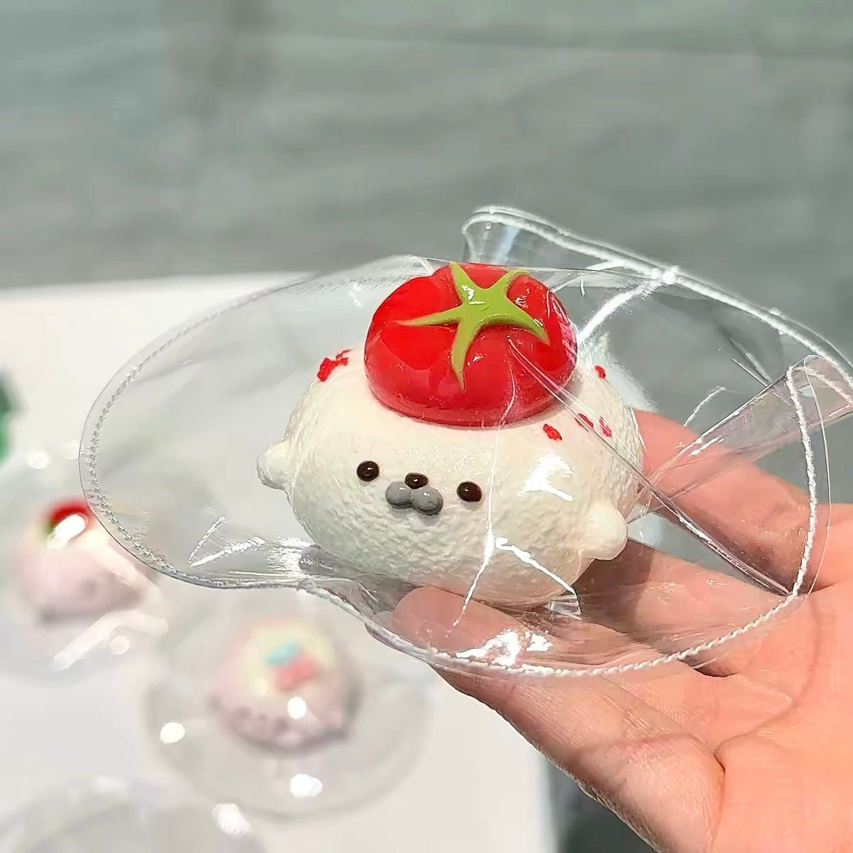 Handmade Fruit Seal Taba Squishy Toy