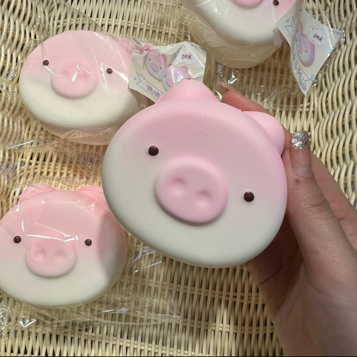 Slow Rising Squishy Pig Stress Relief Toy