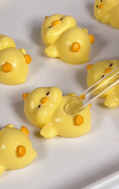 4pcs Mini Size Duck Taba Squishy Toy