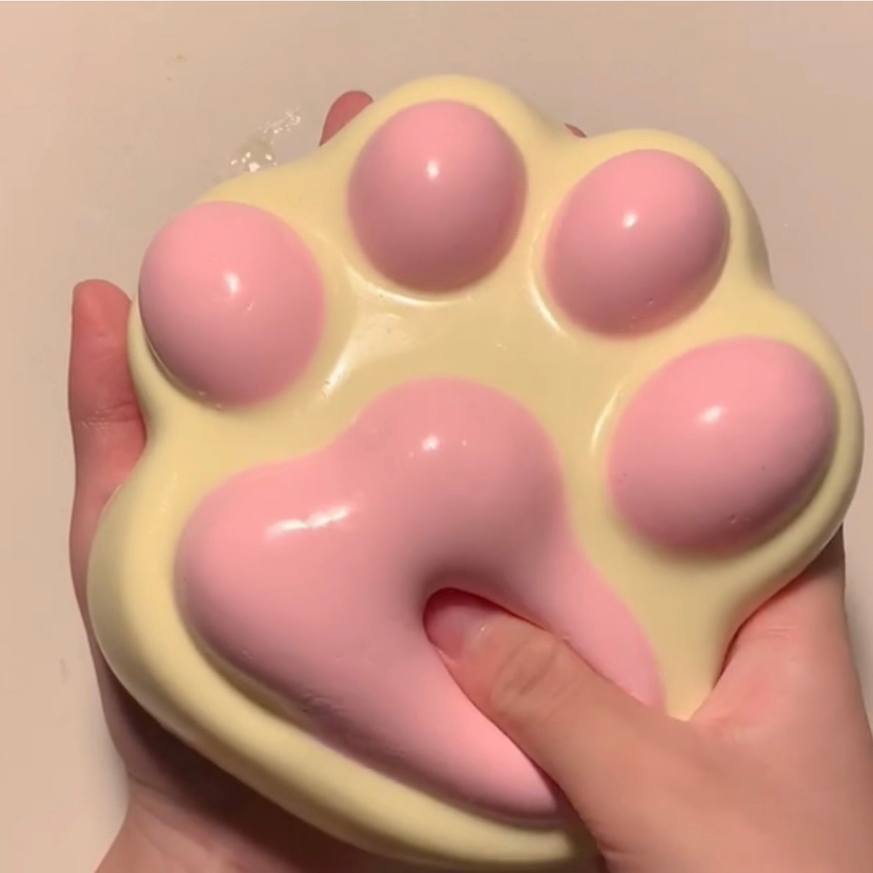 800g Big Cat's Paw Handmade Silicone Squishy Toy