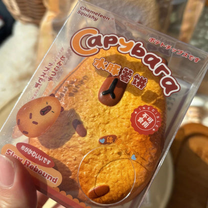 Slow Rising Squishy Capybara Hash Browns Stress Relief Decompression Toy
