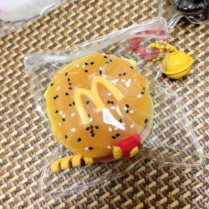 Handmade Silicone McDonald's Hamburger Taba Squishy Toy