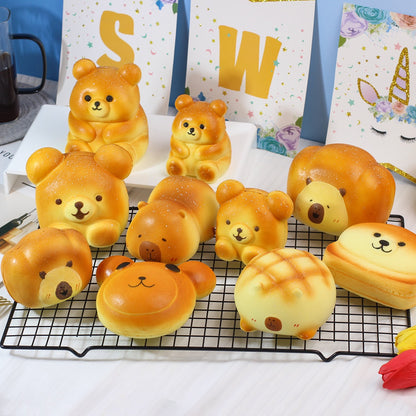 Bear / Capybara Slow Rising Squishy Stress Relief Decompression Toy