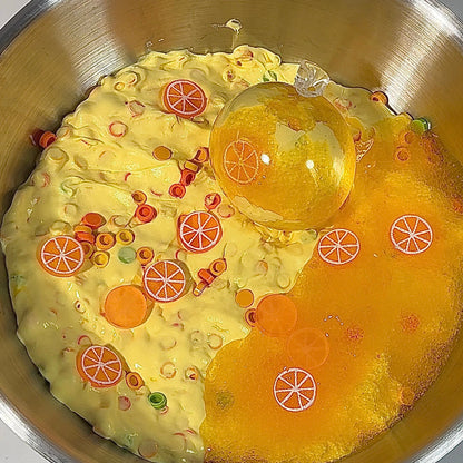 Orange Handmade Stress Balls
