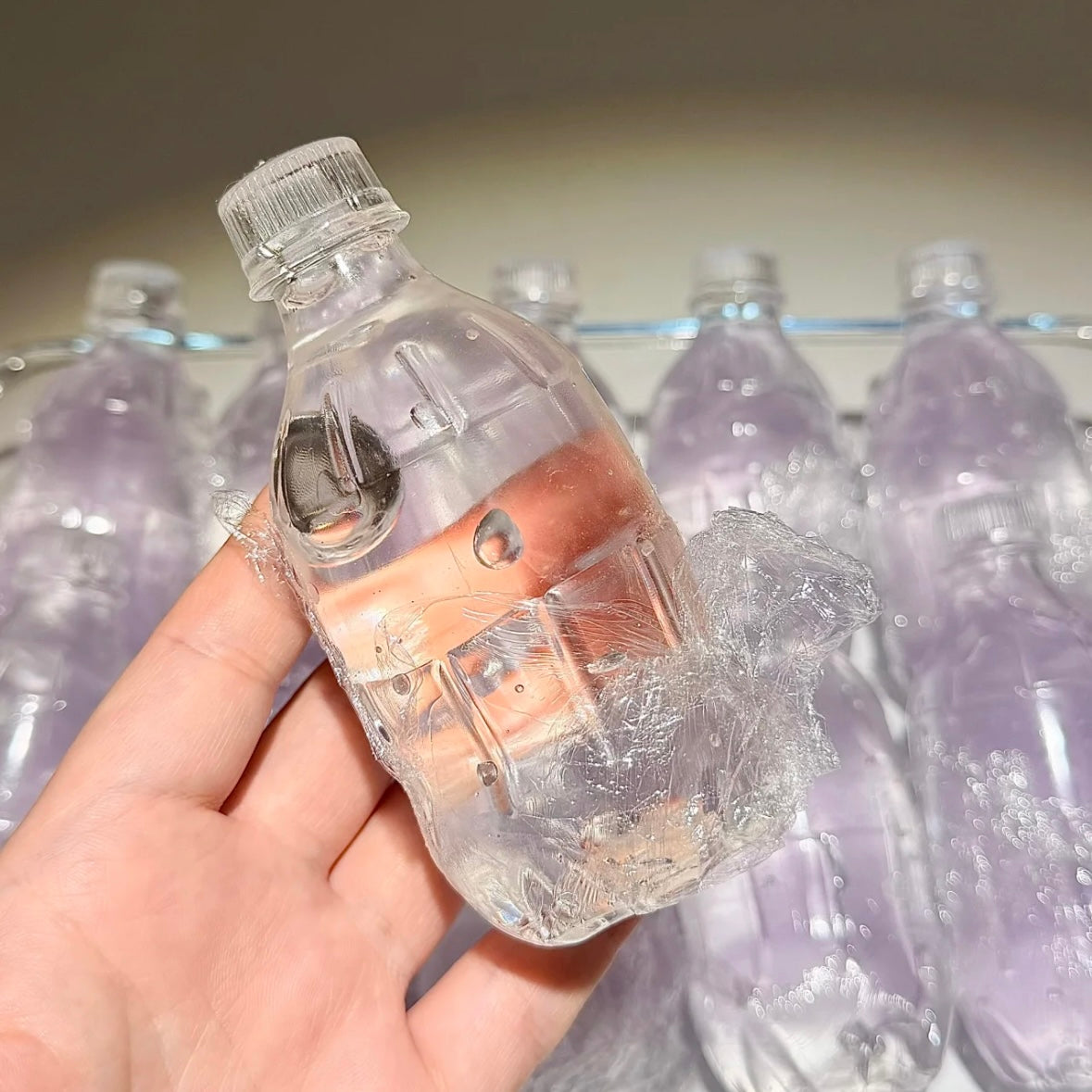 Handmade Strawberry / Blueberry Sparkling Water Stress Ball