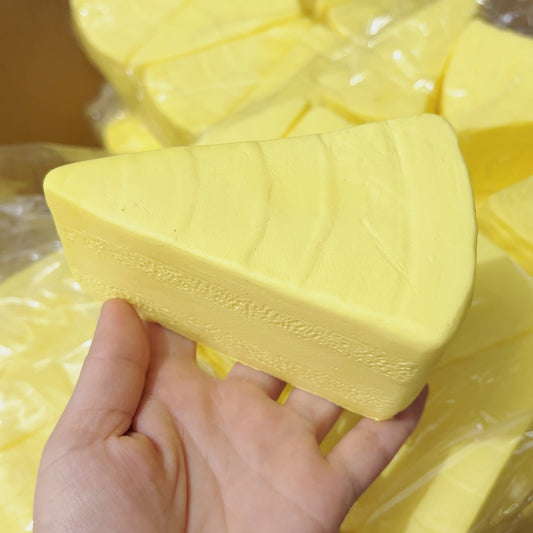 Slow Rising Squishy Cheese Cake Stress Relief Decompression Toy