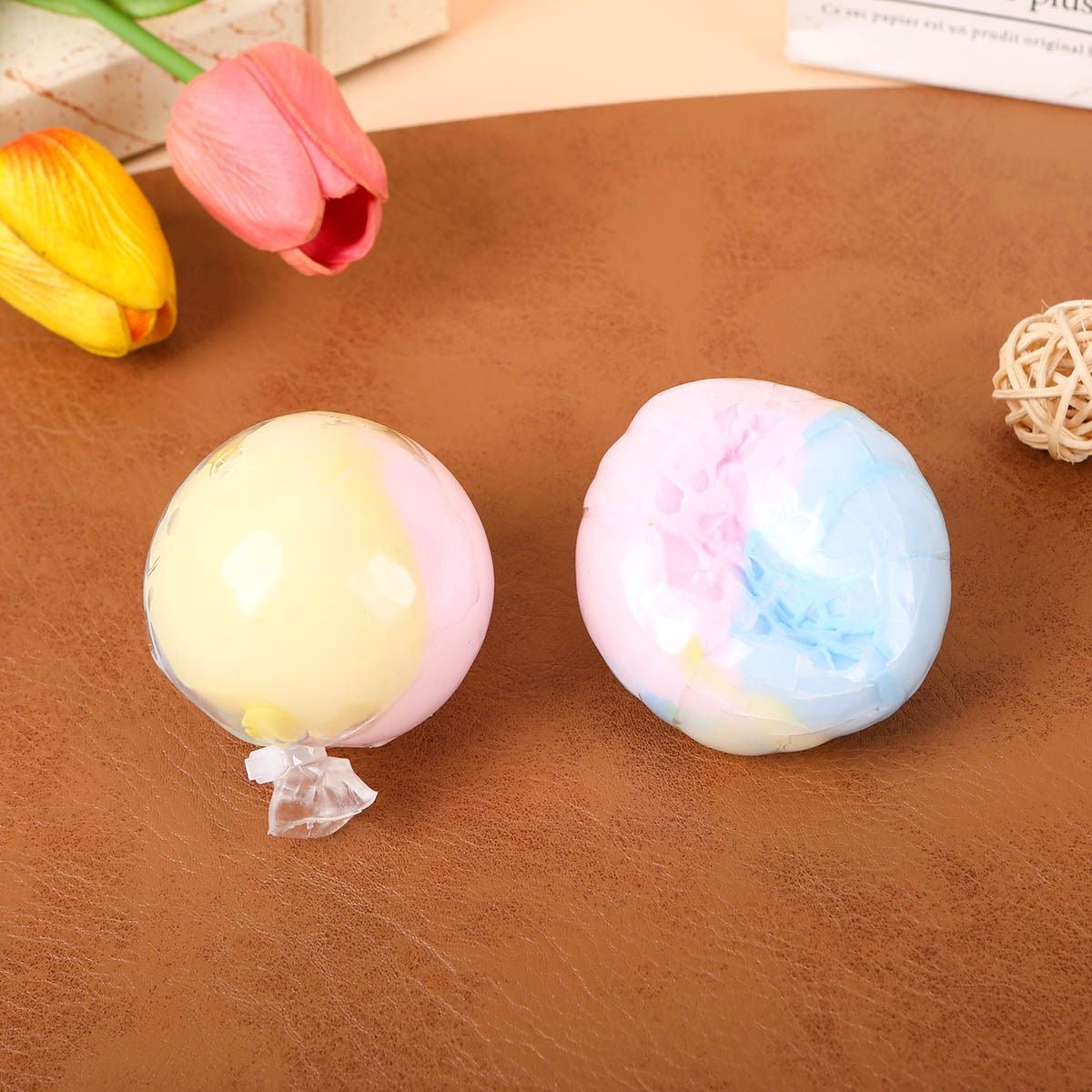 Tri-color & Chocolate Stress Ball Crispy Skin Squishy Stress Relief Decompression Toy