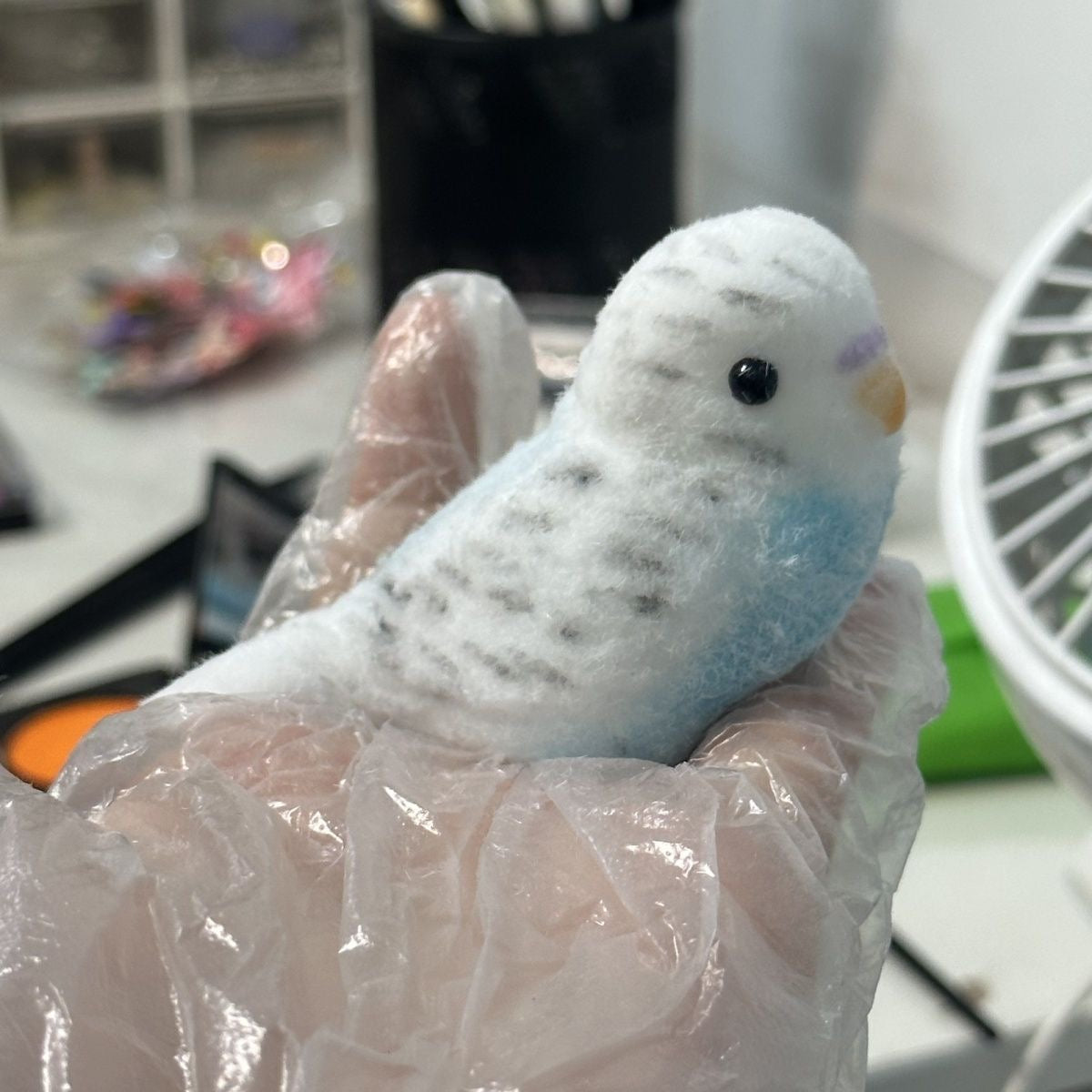 Handmade Parrots Taba Squishy Toy