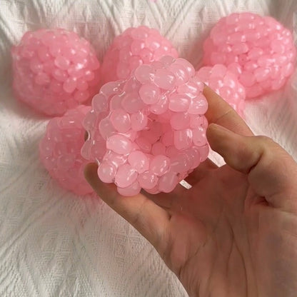 Pink or Green Handmade Stress Balls