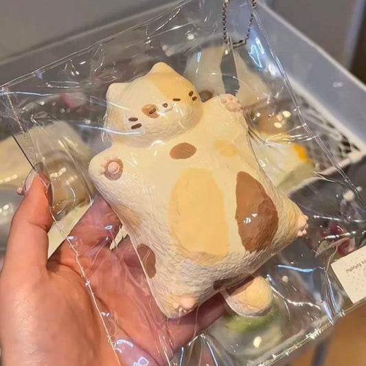 Handmade Califlower Cat Taba Squishy Toy