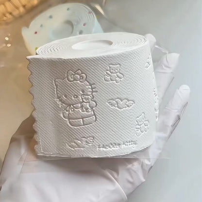 Handmade Silicone Kitty Roll Paper Taba Squishy Toy