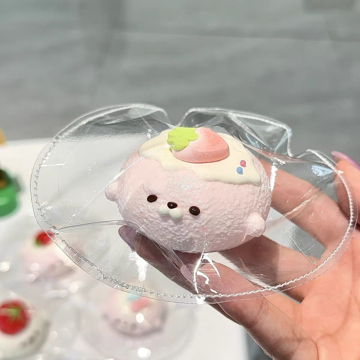 Handmade Fruit Seal Taba Squishy Toy