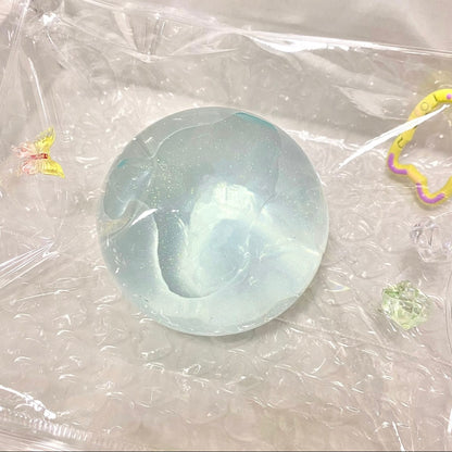Handmade Transparent Stress Ball Taba Squishy Toy with Freebie