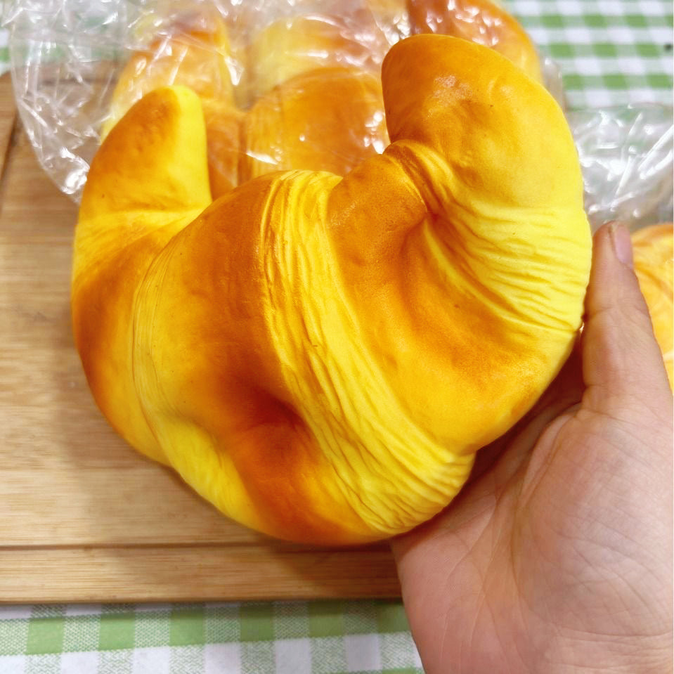 Slow Rising Squishy Croissant Stress Relief Toy