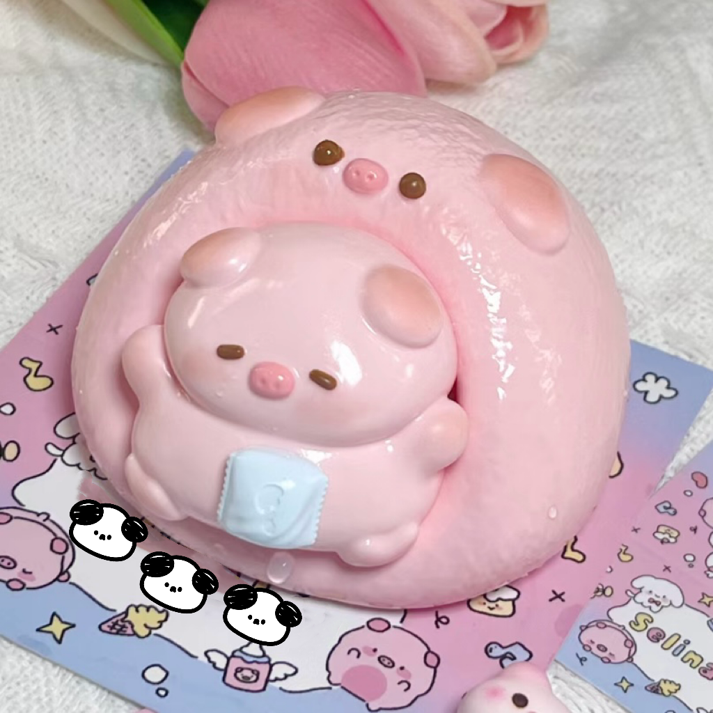 Tatami Piggy Squishy Stress Relief Taba Squishy Toy