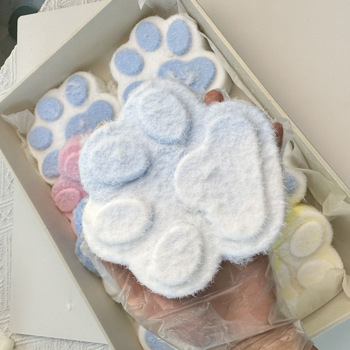 380g Big Cat’s Paw Handmade Silicone Stress Relief Squishy Toy