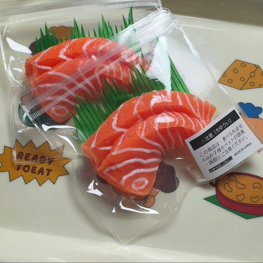 Handmade Silicone Salmon Stress Relief Squishy Toy