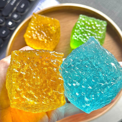 Amber Stress Ball Jelly Ball Squishy Stress Relief Decompression Toy