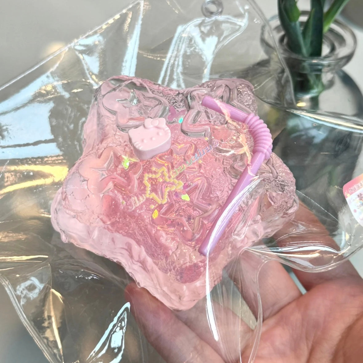 Transparent Star Taba Squishy Toy (Liquid Squishy)