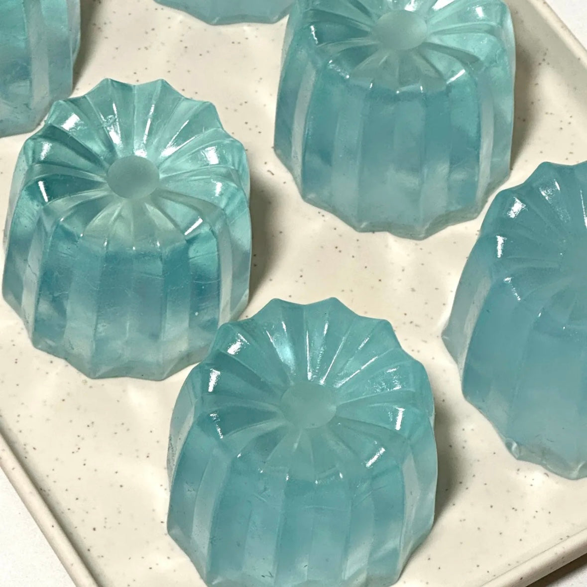 Handmade Silicone Glacier Cannele Squishy Toy