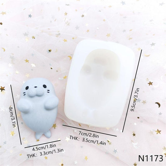 Mini Seal Mold Silicone Squishy Mold