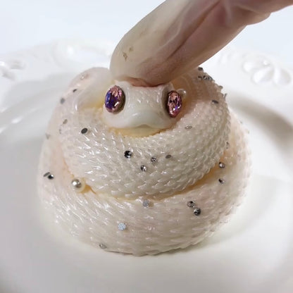 Handmade Circling Snake Taba Squishy Toy