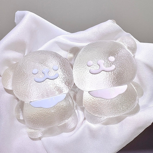 Transparent Handmade Bear Taba Squishy Toy