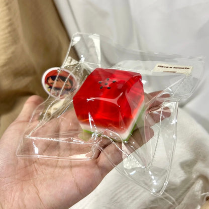 Handmade Transparent Watermelon Taba Squishy Toy