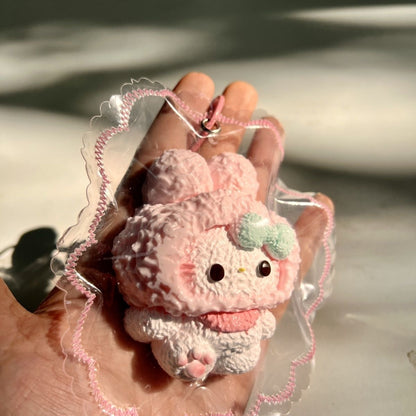 Handmade Silicone Kitty Bunny Taba Squishy Toy
