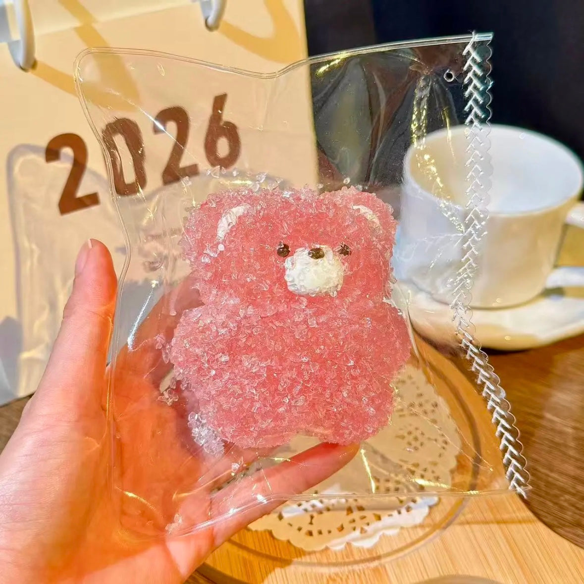 Crisp Satisfying Sound Bear Squishy Toy