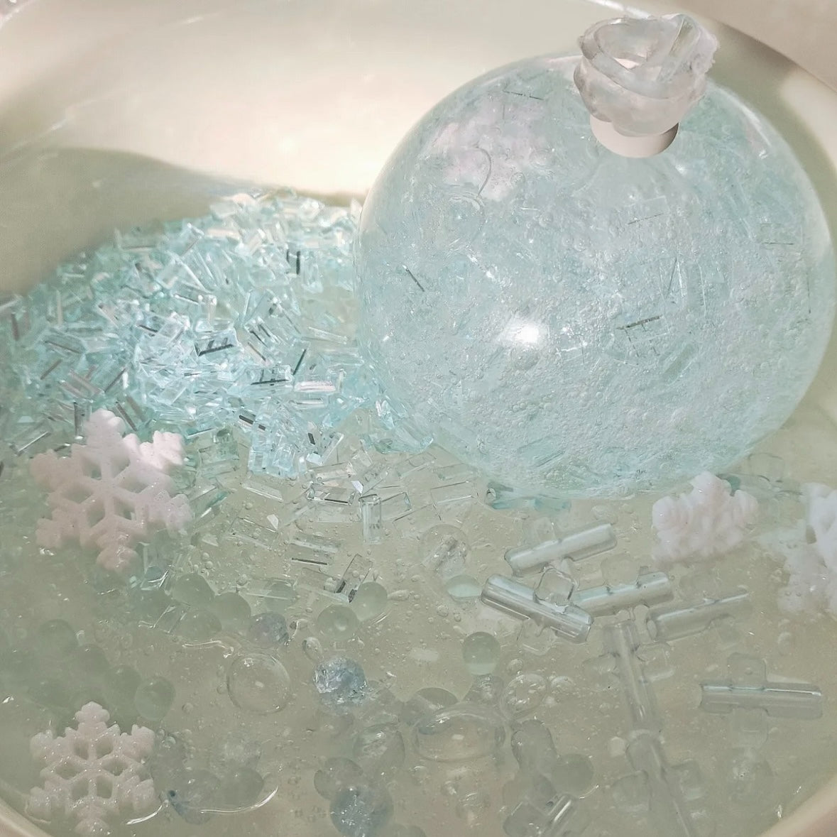 Snowflower Stress Ball