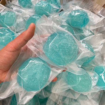 Crisp Satisfying Sound Blue Handmade Stress Ball