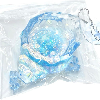 Transparent Whelk Conch Taba Squishy Toy - Christmas Series