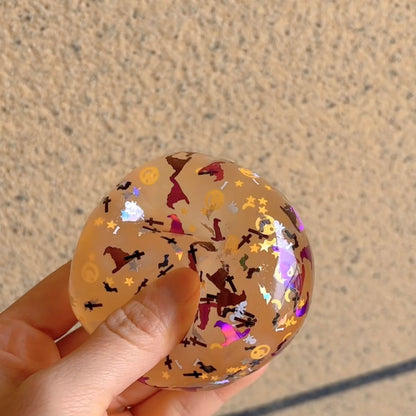 Handmade Magic Crystal Ball Stress Ball (Coconut Oil Soap Base)