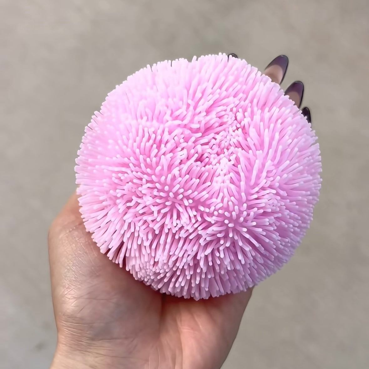 Crisp Satisfying Sound Fluffy Ball Handmade Stress Ball